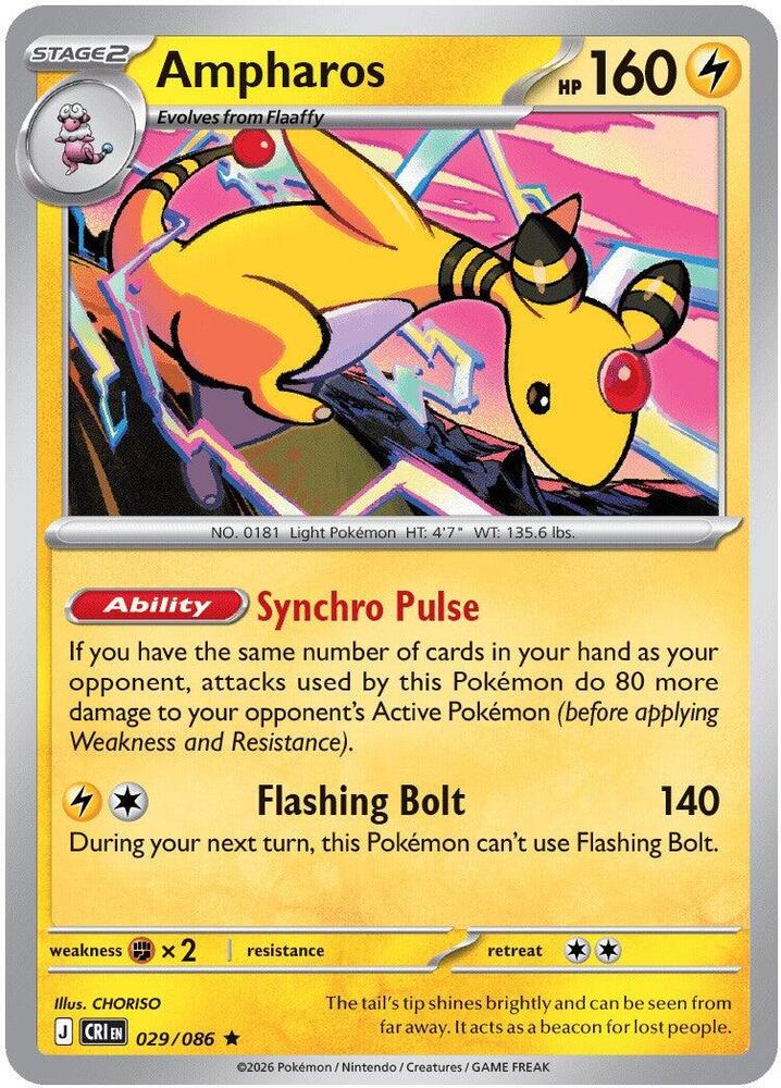 Ampharos #29 - Chaos Rising
