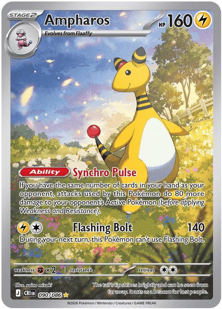 Ampharos #90 - Chaos Rising