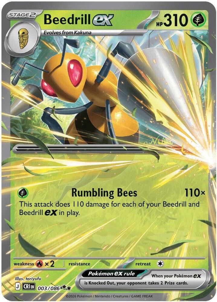 Beedrill ex #3 - Chaos Rising