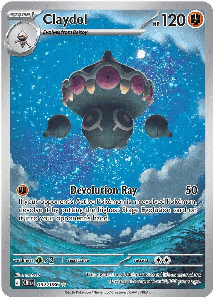 Claydol #92 - Chaos Rising