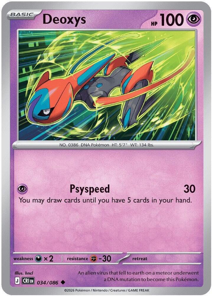 Deoxys #34 - Chaos Rising