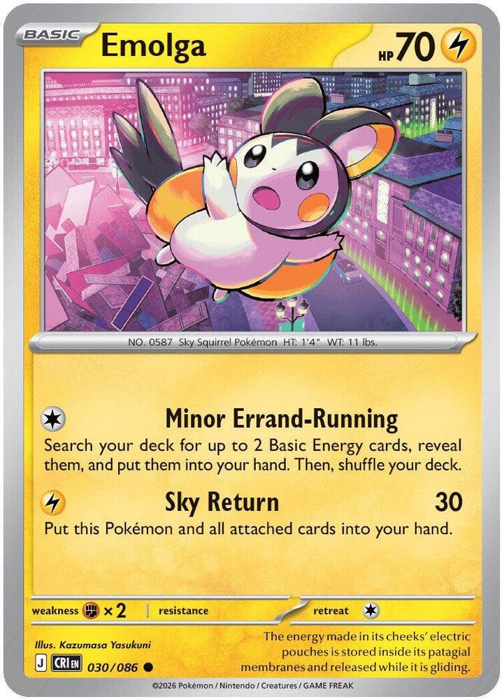 Emolga #30 - Chaos Rising