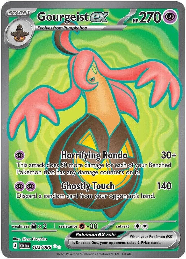 Gourgeist ex #102 - Chaos Rising