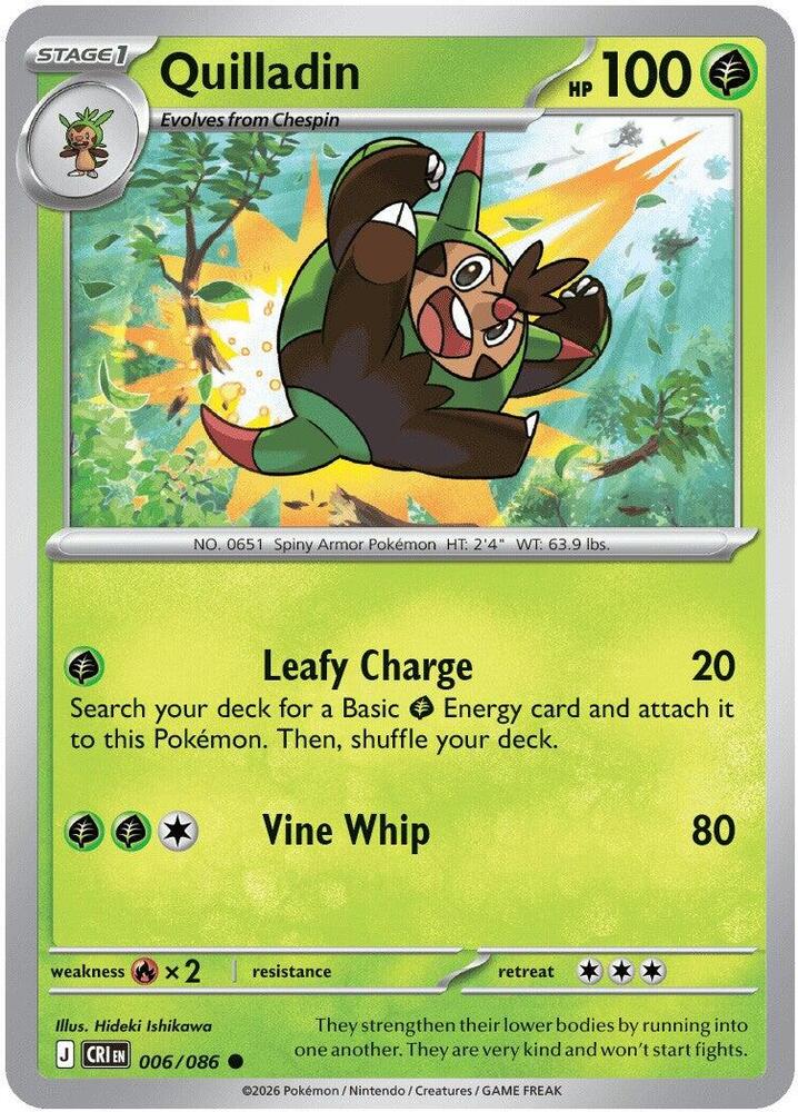 Quilladin #6 - Chaos Rising