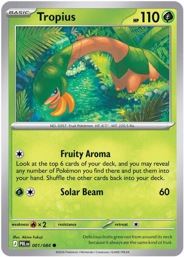 Tropius #1 - Pitch Black