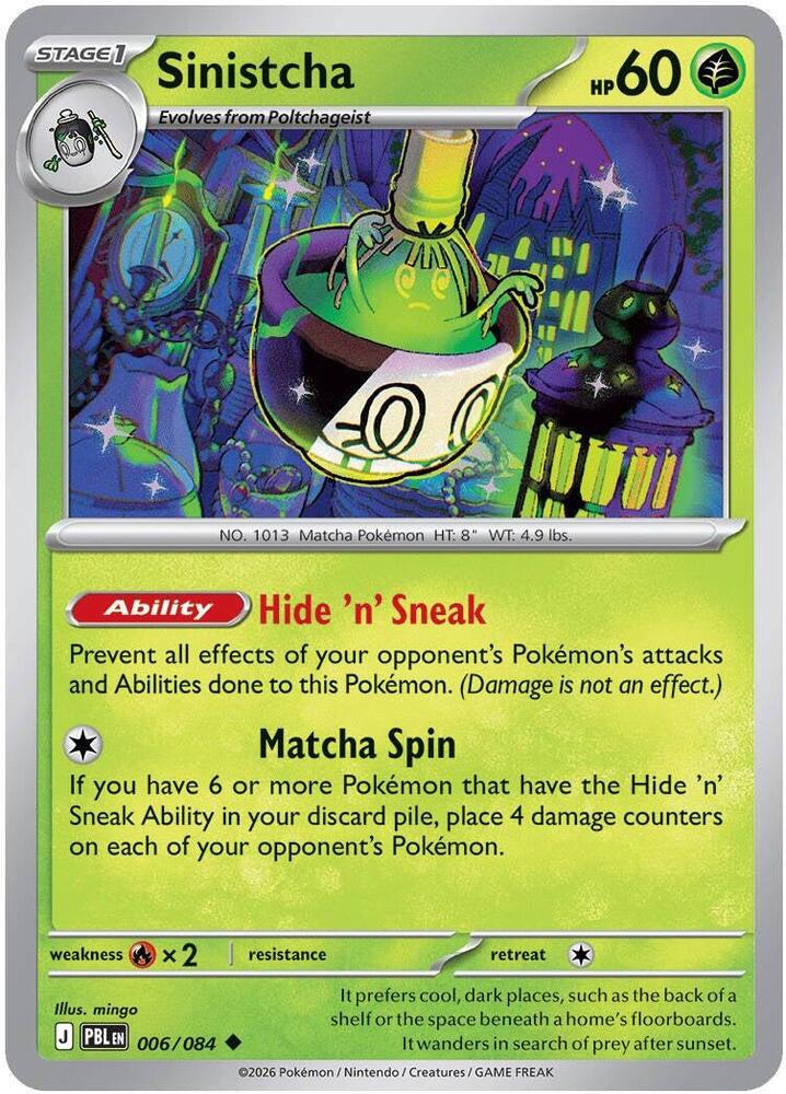 Sinistcha #6 - Pitch Black
