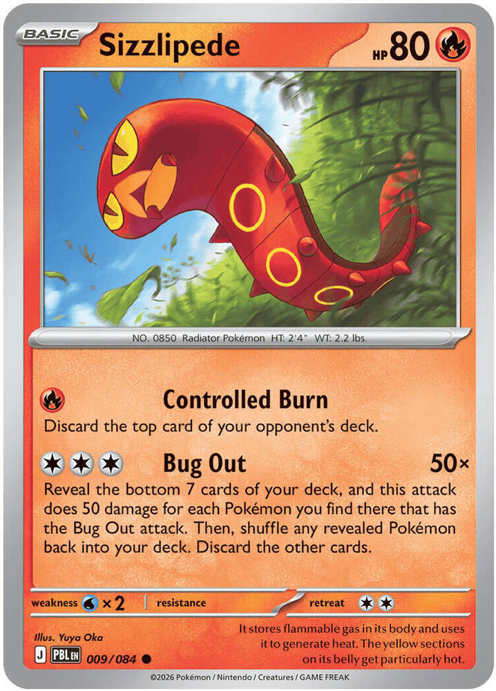 Sizzlipede #9 - Pitch Black
