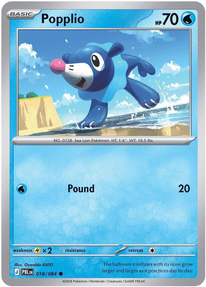 Popplio #18 - Pitch Black