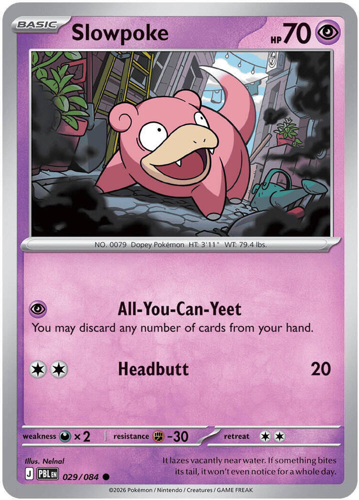 Slowpoke #29 - Pitch Black