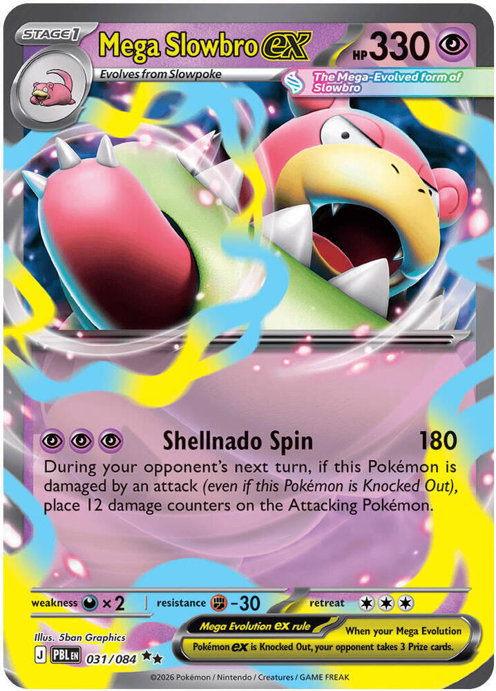 Mega Slowbro ex #31 - Pitch Black