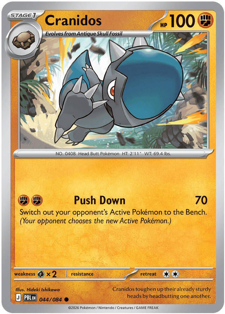 Cranidos #44 - Pitch Black