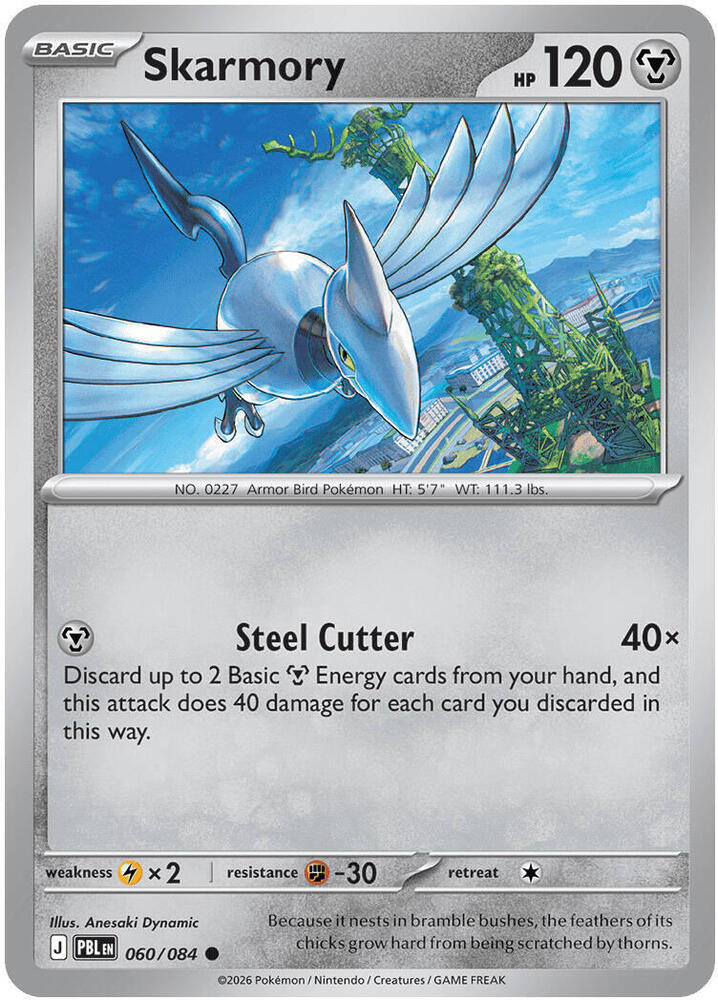 Skarmory #60 - Pitch Black