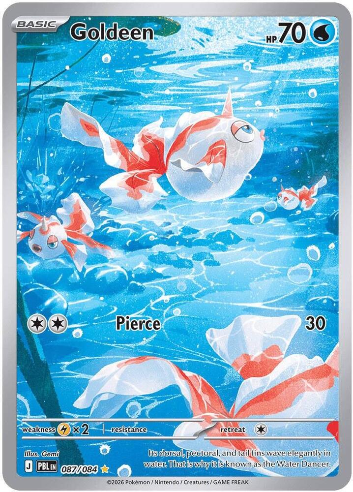 Goldeen - 087/084 #87 - Pitch Black