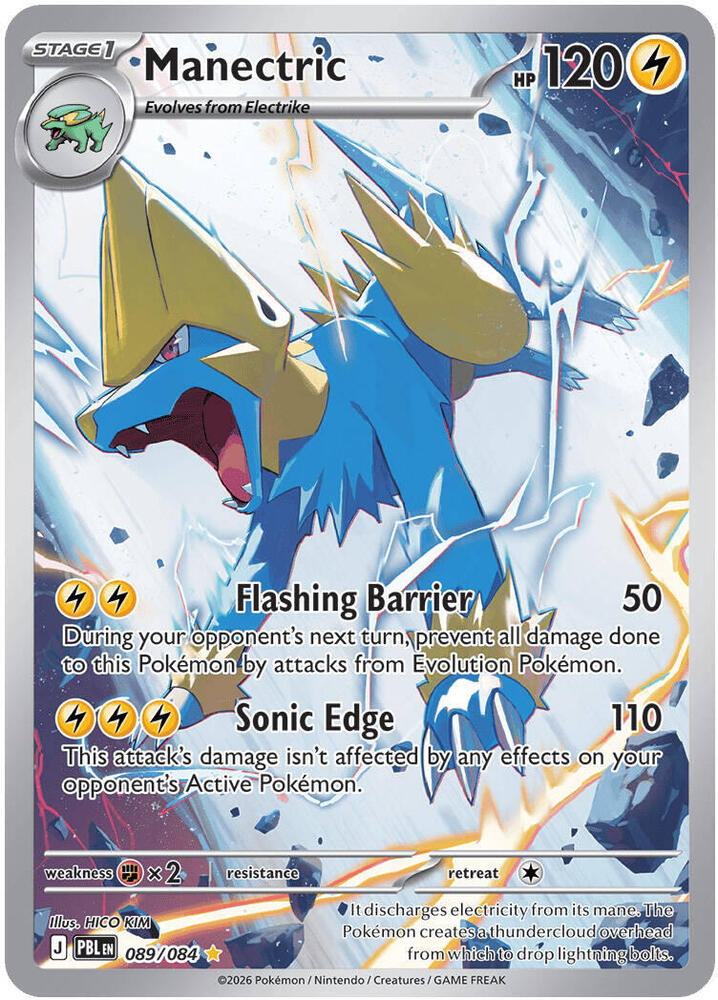 Manectric - 089/084 #89 - Pitch Black