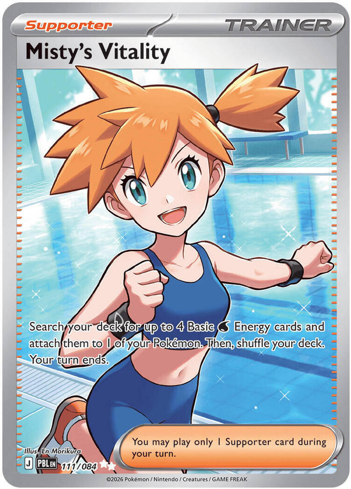 Misty's Vitality - 111/084 #111 - Pitch Black