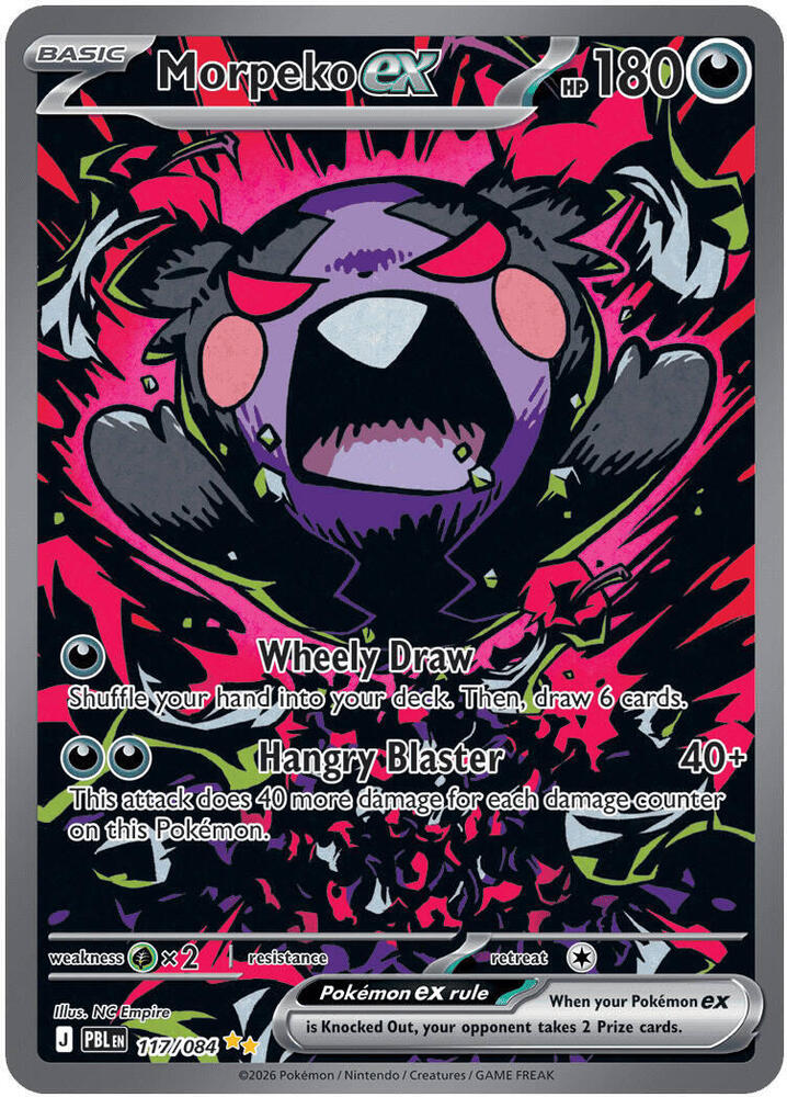 Morpeko ex - 117/084 #117 - Pitch Black
