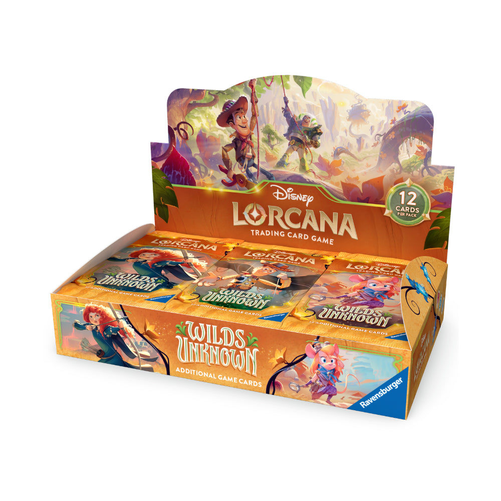 Disney Lorcana Wilds Unknown: Booster Box (24 Packs) Preorder
