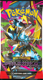 Pokemon Mega Evolution Pitch Black Booster Pack (10 Cards)