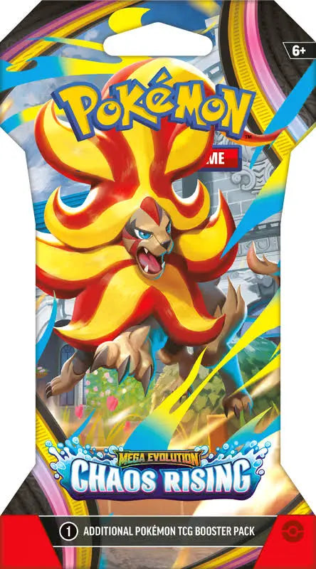 Pokémon TCG: Mega Evolution - Chaos Rising Sleeved Booster